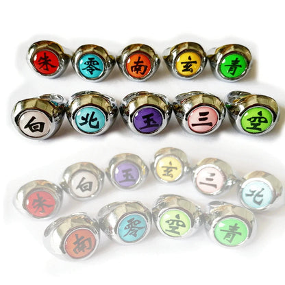 Naruto Akatsuki Rings Box Set