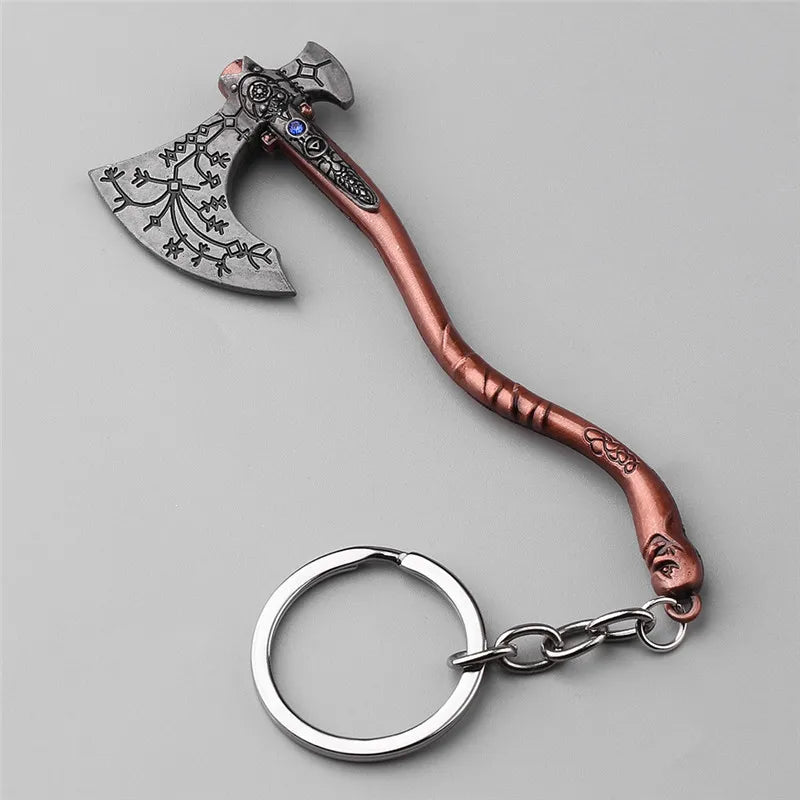 Kratos Leviathan Axe Keychain