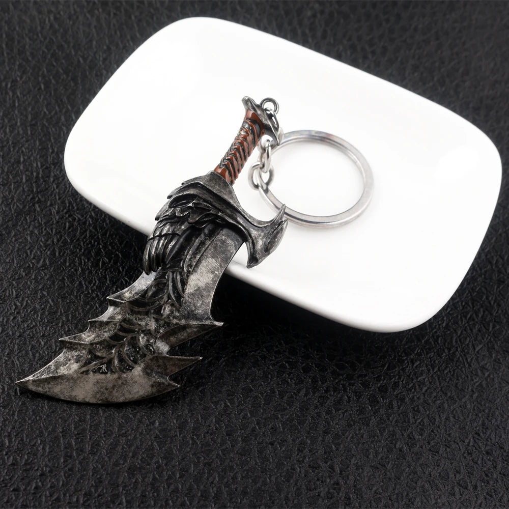 Kratos Blade of Chaos Keychain
