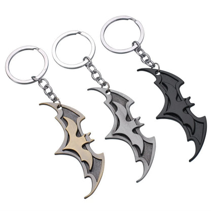 Batman Bat Logo Keychain