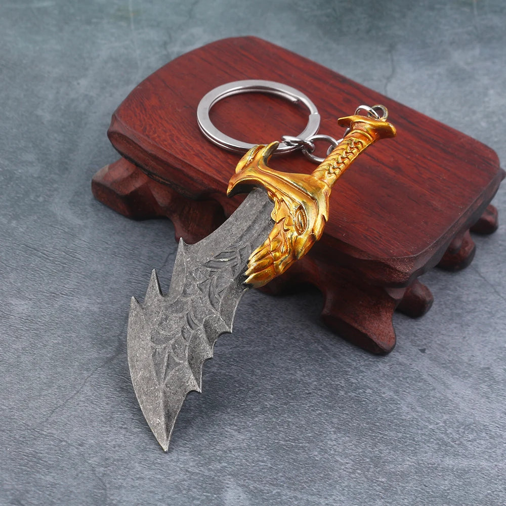 Kratos Blade of Chaos Keychain