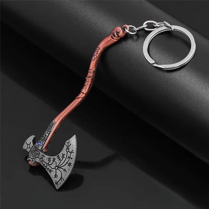 Kratos Leviathan Axe Keychain