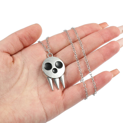 Soul Eater Death the Kid Skull Necklace