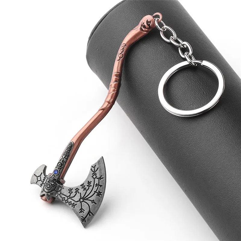 Kratos Leviathan Axe Keychain