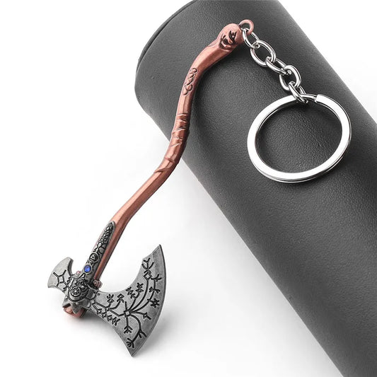 Kratos Leviathan Axe Keychain