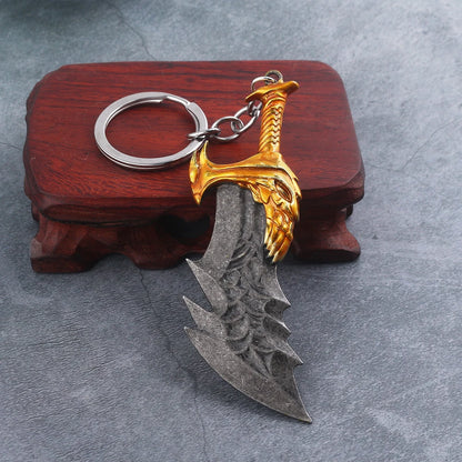 Kratos Blade of Chaos Keychain