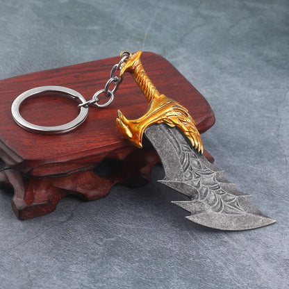 Kratos Blade of Chaos Keychain