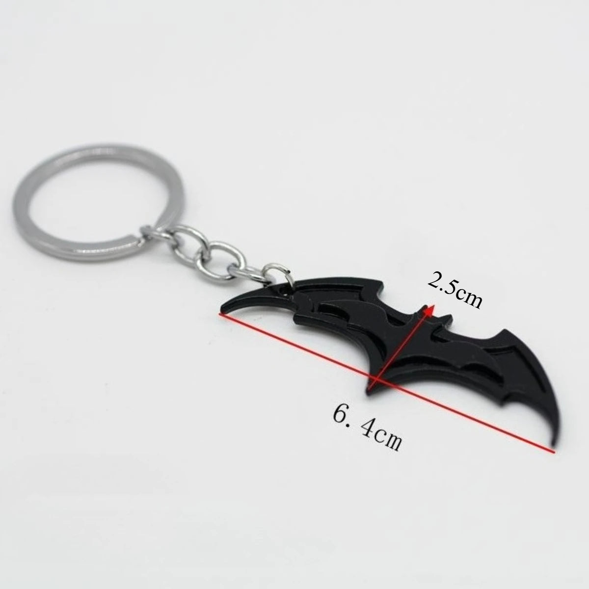 Batman Bat Logo Keychain