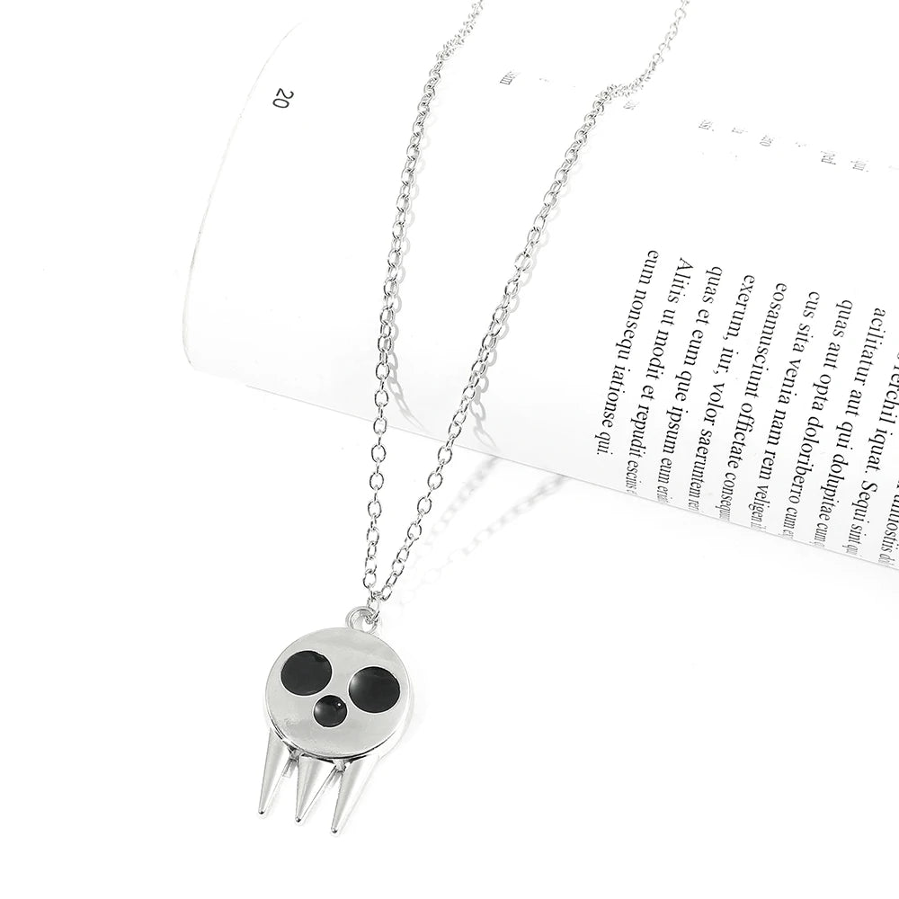 Soul Eater Death the Kid Skull Necklace