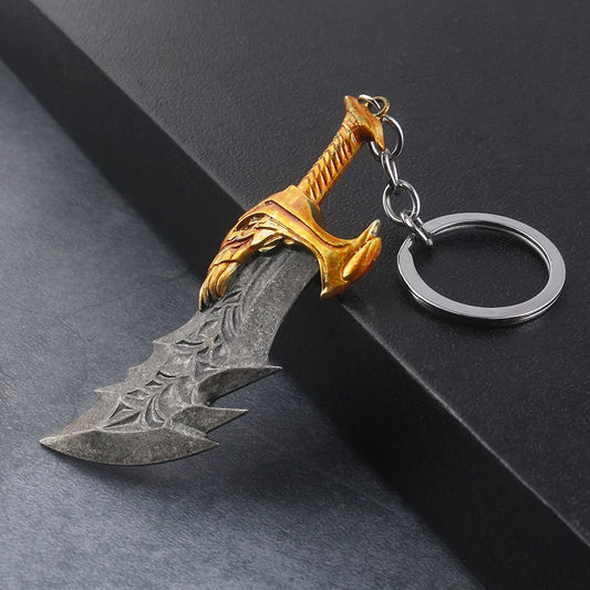 Kratos Blade of Chaos Keychain