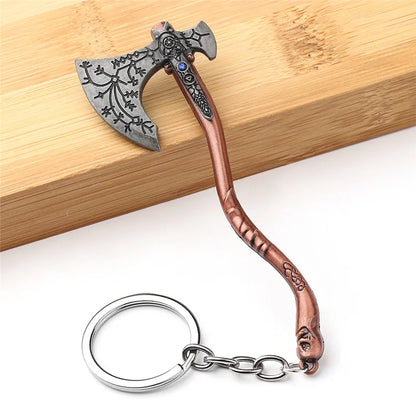 Kratos Leviathan Axe Keychain