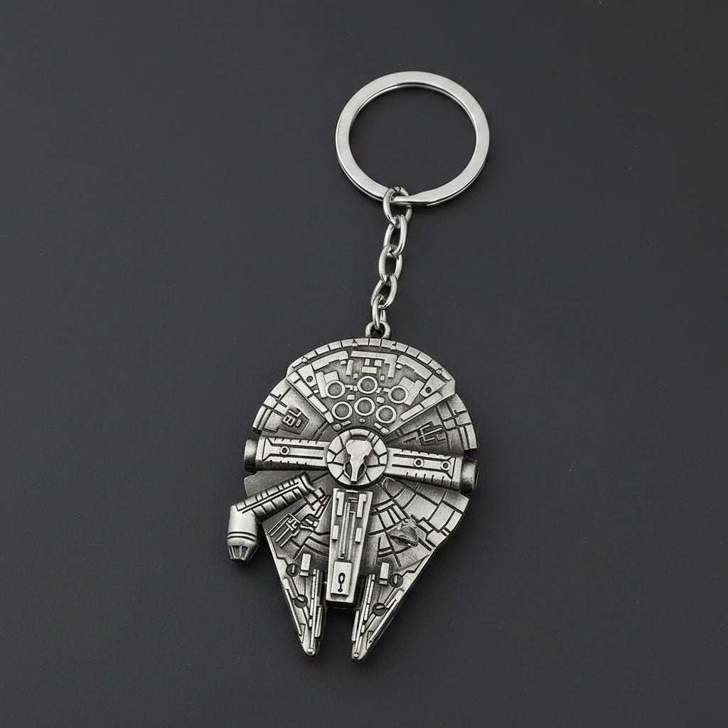 Star Wars Millennium Falcon Spaceship Keychain