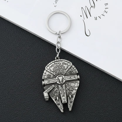 Star Wars Millennium Falcon Spaceship Keychain