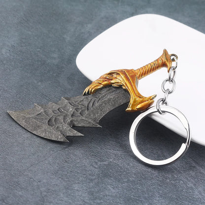 Kratos Blade of Chaos Keychain
