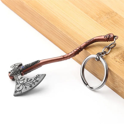 Kratos Leviathan Axe Keychain